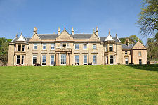 The Full Front of Raasay House