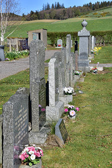 Line of Graves