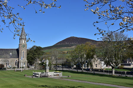 The Square in Rhynie and Tap o' Noth
