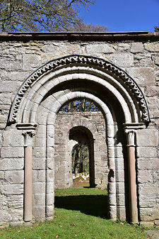 Arched Doorway in South Wall