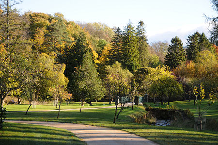 Glen Grant Garden in Autumn
