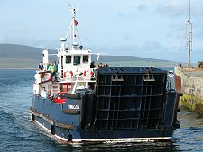 Ferry, with Rousay Beyond