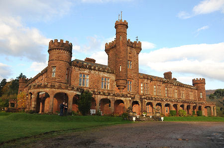 Kinloch Castle from the South-East