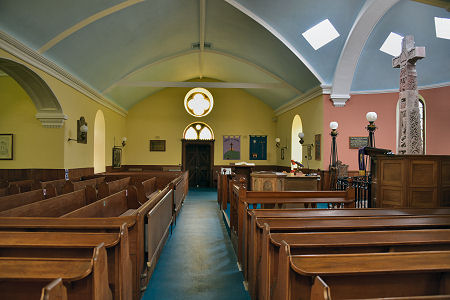 Church Interior and Cross