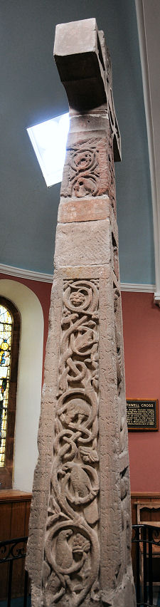 Side View of the Cross