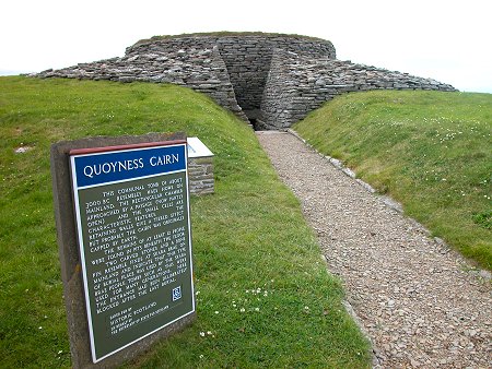 Quoyness Chambered Tomb or Cairn