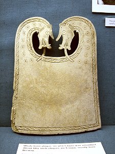 Viking Plaque found in Ship Burial at Scar