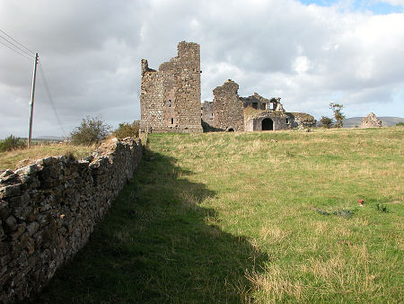 Sanquhar Castle from the South