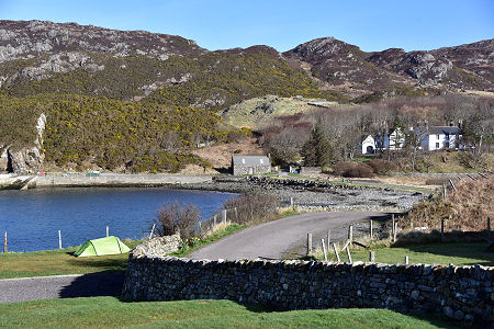 Scourie House and Pier