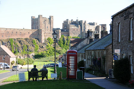 View of Bamburgh Castle from Bamburgh