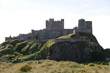 Bamburgh Castle from the North
