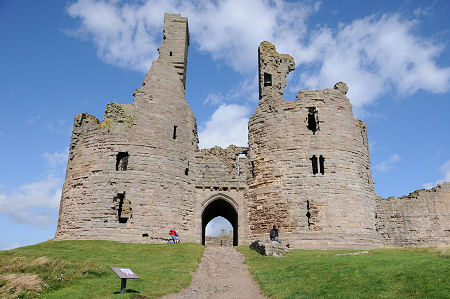 The Gatehouse of Dunstanburgh Castle