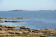 Distant View of The Farne Islands