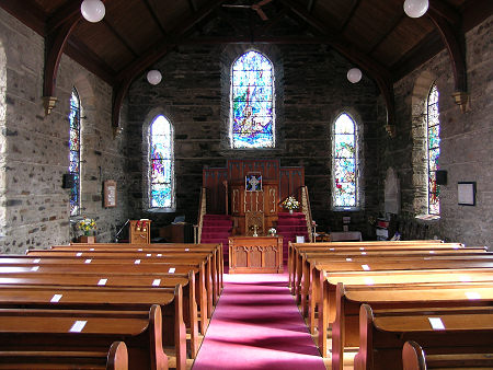 Interior of Kilbrandon Church