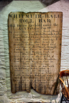 Whitmuir Hall Toll Charges