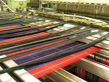 The Weaving Process Under Way