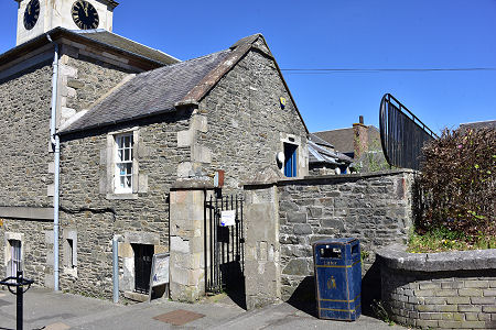 The Entrance at the Rear of the Courtroom