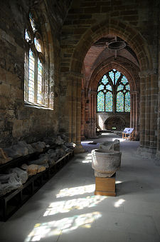 Looking North Along the Transepts