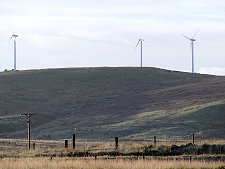 Turbines on the Hill of Steinswall