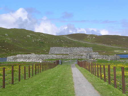 Clickimin Broch from the South-East