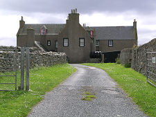 Lunna House from the North