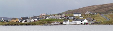 Mossbank from the Yell Ferry