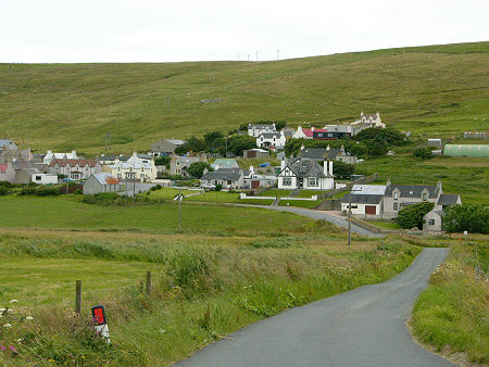 Hoswick from the East