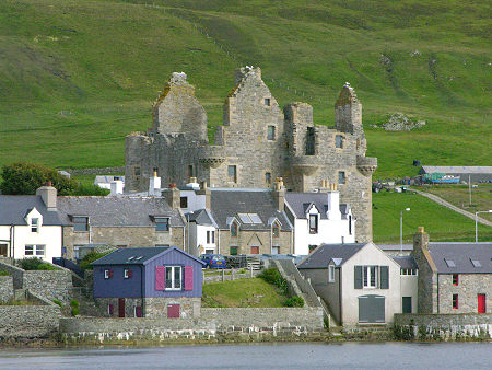Scalloway Castle from the South-West
