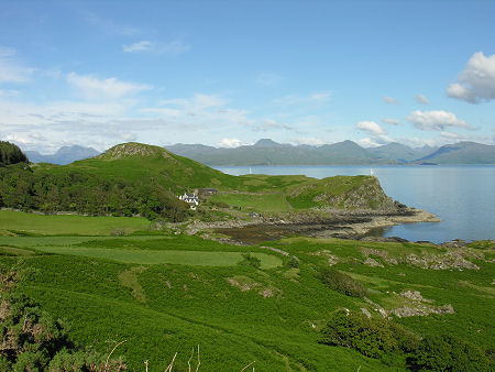 Tormore from the West, with Knoydart in the Background