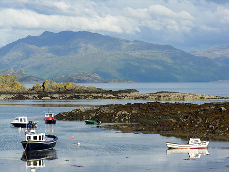 Knoydart and the Sound of Sleat Seen from Ardvasar