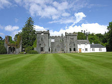 The Full Frontage of the Castle