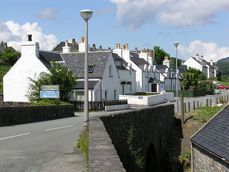 The Old Main Road into Broadford from the East