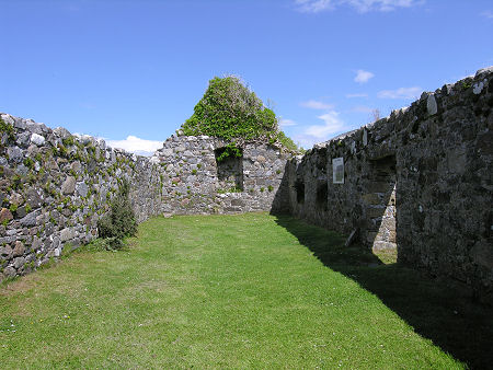 Interior of Cill Chriosd, Looking North-East