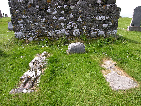Graves Behind the Old Chapel Including that of Angus Martin