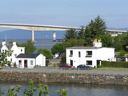 View Across Kyleakin Harbour with the Skye Bridge in the Background