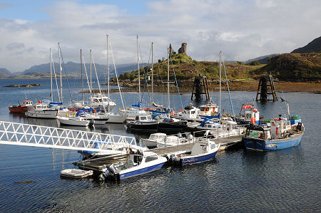 Kyleakin Harbour and Caisteal Maol