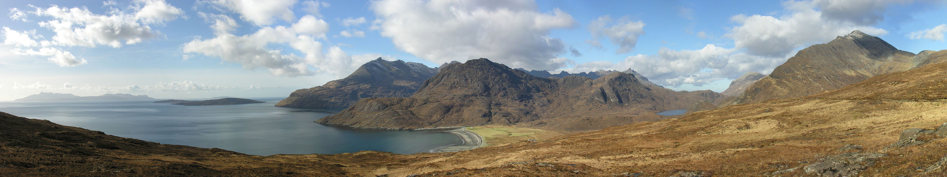 Panorama of the Cuillin