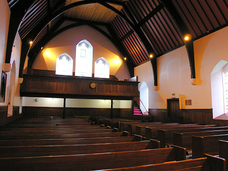 Interior of the Church, Looking Towards the East End