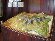 Model of the Cuillins in the Hotel