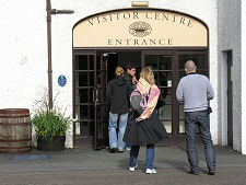 The Entrance to the Visitor Centre