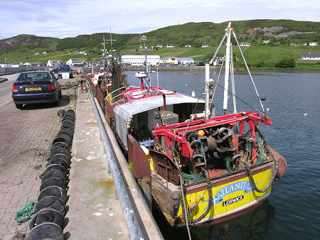 Uig Seen from the Pier
