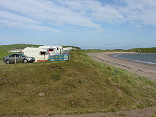 Caravan Site at Dunaverty Bay