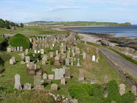 Keil Cemetery, Southend and Dunaverty Bay from the West