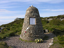 Memorial to Those Killed in the Mull of Kintyre Chinook Crash