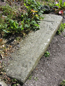 Grave Slab With Carving of Sword
