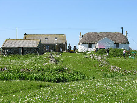 Howmore Crofters Hostel from the East