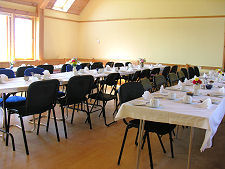 The Feis Room Set for Sunday Lunch