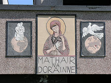Painting on Exterior of Church