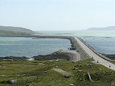 Eriskay Causeway from the North