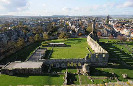 The Cathedral from the Top of St Rule's Tower